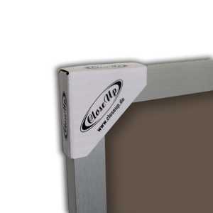 Cadre photo moderne en bois argenté 68 x 98 cm pour affiches murales - Product Image 3