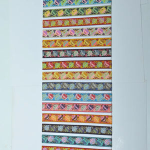 Bordado de primera calidad Jacquard Encaje Adorno Elegante Estilo tradicional Ropa de moda Diseños textiles Fancy Touch Durable Moda - Product Image 2