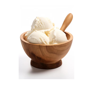 Bol en bois d'acacia en bois pour la crème glacée Fromages en bois en gros Bol à dessert à crème glacée Bols à crème glacée réutilisables 100% respectueux de l'environnement - Product Image 1