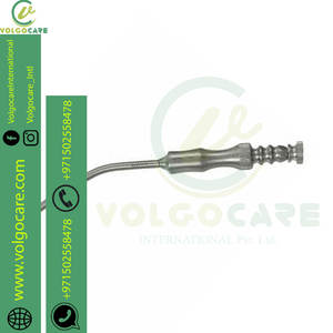 Cánula de succión Frazier y tubo de succión mastoideo en ángulo Punta de succión de 7 pulgadas y 18cm para ENT Neuro General Gynae - Product Image 4