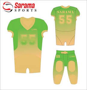 Uniforme de fútbol americano para hombres, Jersey de fútbol americano personalizado, nuevo diseño, uniforme de fútbol americano barato, cade cunningham - Product Image 3