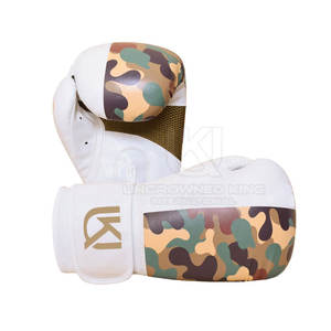 Guantes de Boxeo de Cuero Genuino en Venta en Línea, Marca Privada, Guantes de Boxeo Transpirables Personalizados - Product Image 6