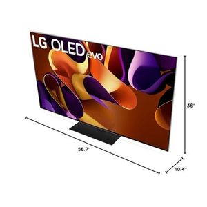 2024 65-Inch Smart OLED TV 4K HDR with <b>Cable</b> and Protection Pack - Product Image 1