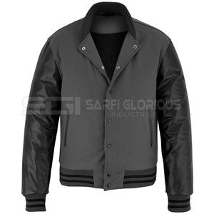 Veste en cuir de vachette véritable personnalisée en usine veste de motard à col ancien pour hommes printemps et automne nouveau style - Product Image 3