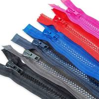 NOUVEAU Fermetures éclair robustes à glissière double en résine invisible, couleur personnalisée, verrouillage automatique, à extrémité ouverte, pour tentes, direct usine, OEM