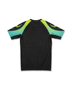 Haut de compression à manches longues pour homme, imprimé par sublimation, pour BJJ MMA, design athlétique, fitness, entraînement, sportswear - Product Image 2