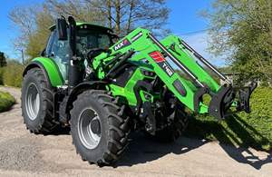 รถแทรกเตอร์ Deutz-Fahr 6160 RCSHIFT พร้อมชุดตัก MX T412 ปี 2023 สภาพดี มีจำหน่าย - Product Image 6