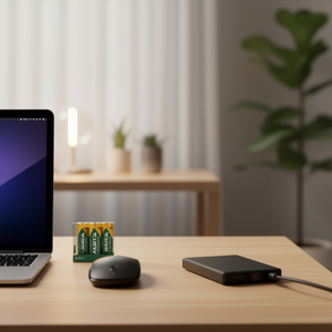 4 Pilas Recargables AAA de 1000mAh con Cable, Modelo 05703301404 - Product Image 3