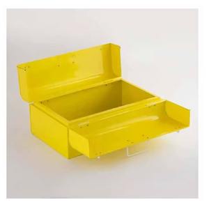 Recipiente de especias de acero inoxidable decorativo triple hecho a mano recipiente antiguo grabado para almacenamiento y organización de utensilios de cocina - Product Image 4