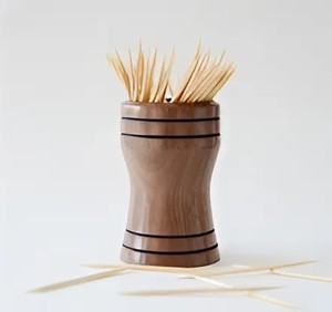 Handcrafted COCONUT Shell <b>Toothpick</b> <b>Holder</b> - Elegant Home Decor VIET FARGIMEX - Product Image 6