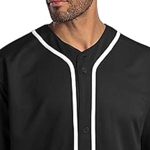 Camisa de béisbol con botones personalizada de alta calidad, Jersey de estilo mexicano, uniformes deportivos transpirables, Jersey de béisbol - Product Image 2