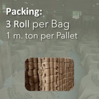 Goodman Global Bangladesh Rouleau de jute brut Plâtre de gypse Fibre de jute Jute Ruban Cardage Approvisionnement en gros du fabricant