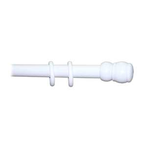 Bâton de randonnée 35 mm blanc 240 cm sans support - Product Image 1