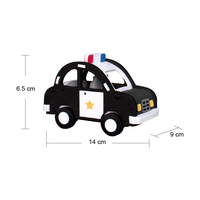 Rompecabezas 3D de Coche de Policía Bebox, Juguete Educativo para Niños de 5 a 7 Años, Material EVA, Menos de 50 Piezas, Fácil de Armar