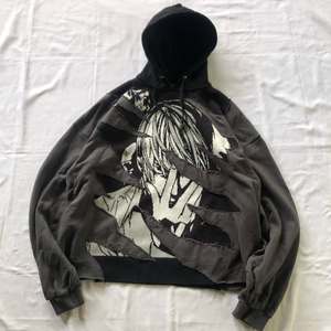 เสื้อกันหนาวมีฮู้ดแบบสวมหัวของผู้ชายทรงครอปสไตล์วินเทจซักได้ตามต้องการ - Product Image 4