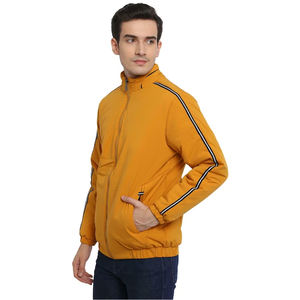 เสื้อแจ็กเก็ตบอมเบอร์สีดำสำหรับผู้ชาย, เสื้อกันลมผ้าแคนวาสบำ5XL 4XL ขนาดใหญ่สำหรับฤดูใบไม้ผลิและฤดูร้อน - Product Image 3