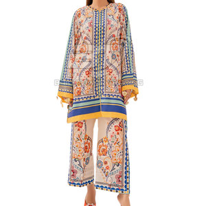 Shalwar Kameez de Algodón de Lujo 2026 para Mujer, Shalwar Kameez Personalizado, Ropa Tradicional Elegante Pakistaní - Product Image 1