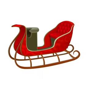 Elegante trineo de Navidad de Metal, decoración de mesa, exhibición festiva de vacaciones, centro de mesa de invierno de estilo Vintage rústico - Product Image 4