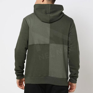 Sweat à capuche uni pour hommes avec logo personnalisé de qualité supérieure hiver vente en gros pull à capuche pour hommes de grande taille - Product Image 5