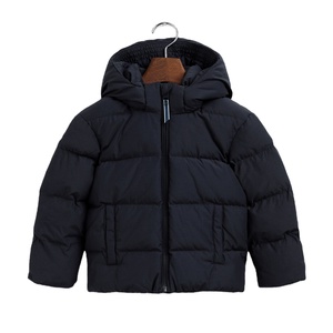 Chaqueta Acolchada para Niñas con Cierre de Cremallera y Cuello de Piel Sintética, Chaqueta Abrigada de Invierno con Relleno Térmico Suave, Impresión de Logotipo Personalizado 2026 - Product Image 1