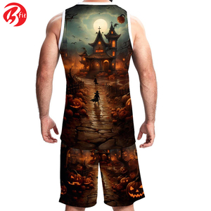 Traje de baloncesto para hombre, conjunto de uniforme deportivo de poliéster Bsci, buena calidad, diseño único, uniforme de baloncesto para hombre - Product Image 2