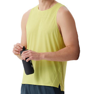 Camiseta sin Mangas Transpirable Hecha a Medida para Hombre para Fitness y Running, Camiseta de Secado Rápido Hecha de Material de Alta Calidad - Product Image 1