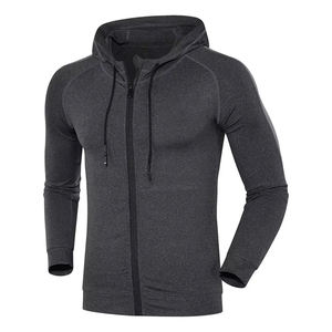 Sudaderas con Capucha de Invierno de Felpa 100% Algodón, de Alta Calidad, con Cierre, Personalizables, para Hombre y Mujer, con Logotipo Bordado en 3D, Teñido Liso - Product Image 1