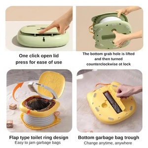 <span class=keywords><strong>Urinoir</strong></span> portable d'urgence pour le <span class=keywords><strong>camping</strong></span> en plein air, toilettes pliantes pour enfants en voiture - Product Image 4