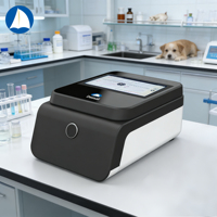 Analyseur de diagnostic combiné pour clinique vétérinaire : Test PCR pour la leucémie féline, Bartonella, Henselae, Mycoplasma, FeLV, FIV, BH, MF