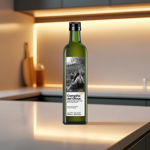 Campiña Del Olivar 750mL Orujo Vaso de Aceite de Oliva Marasca para Cocinar y Freír Aceite a Base de Plantas - Product Image 3