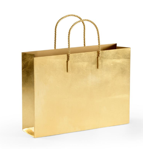 Trendy <b>Gold</b> Carry Bag Shape Metal Magazine and <b>Books</b> Holder Metal Magazine Holder for Desktop Office Hotel and Restaurant - Product Image 1