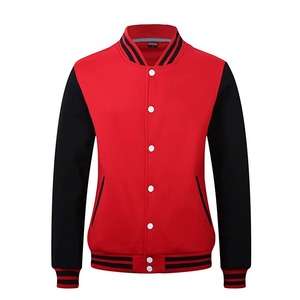 Hot Selling Plus Size Men's Winter Hooded College Baseball Varsity <b>Jacket</b> Breathable Quick Dry <b>Canvas</b> Stand Collar Full Sleeves - Product Image 5