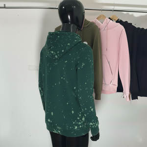 Conjunto de Chándal de Dos Piezas con Capucha y Pantalones de Felpa, Teñido Personalizado en 3D para la Parte Delantera, Chándal Bordado, Sudadera con Capucha Extra Grande para Hombre - Product Image 4