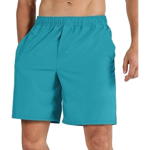 Pantalones cortos deportivos informales con cordón de secado rápido al por mayor de alta calidad para hombre - Product Image 1