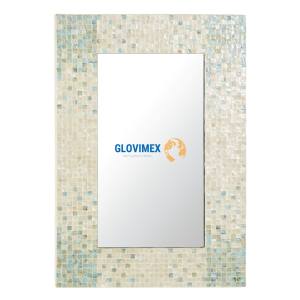 Hot Selling Capiz Shell <b>Bathroom</b> <b>Mirror</b> Good Price Wall <b>Hanging</b> Vanity Decor <b>Mirrors</b> Wholesale Installation - Product Image 1