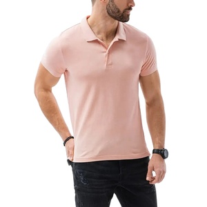 Nuevo estilo de tendencia Polo transpirable Camisetas Hombres Bajo MOQ Material de algodón Sublimado Golf Polo de punto Camisas todos los colores disponibles - Product Image 1
