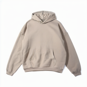 Custom Men's Vintage <b>Hoodie</b> 100% Cotton 500gsm Distressed Cropped Hem Acid Washing Digital DTG Autumn Embroidered Fabric - Product Image 4