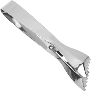 Cuchara urbana Pinzas para hielo de acero inoxidable para cócteles Herramientas de barra Herramientas para servir Pinzas de metal - Product Image 2