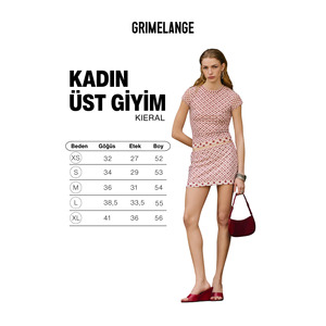 GRIMELANGE KIERAL เสื้อเบลาส์ลายจุดสองชั้นผ้าเนื้อนุ่มและยืดหยุ่นสำหรับผู้หญิง - Product Image 6