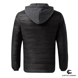 Chaqueta acolchada de gran tamaño OEM ODM moda con capucha cálida personalizada ligera moda Premium 2025 nueva llegada ropa de alta calidad - Product Image 3