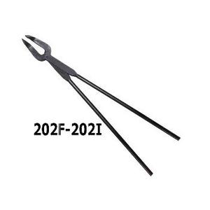 Bent Crucible Tong Black Length use FR herramienta de fabricación de joyas de alta calidad a bajo precio - Product Image 3
