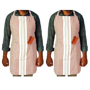 Tablier Taruna Tex en coton imprimé, fabriqué en Inde, écologique, léger, respirant, avec ajustement confortable à la taille, lavable - Product Image 1