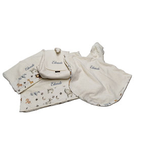 Ensemble de sacs à dos avec serviette à capuchon en éponge et paire de serviettes - Product Image 1