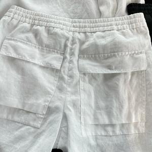 Men's Set Casual Solid Color Sunscreen Long Sleeved Shirt <b>Shorts</b> Summer Breathable Japanese Two-Piece Set Men's Clothing Unisex - Product Image 3