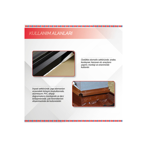 Scellant et adhésif PU imperméable 280 ml, liquide gris pour application murale - Product Image 5