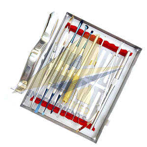 10 piezas nueva llegada personalización Logo impresión Dental Micro cirugía oral instrumentos Kit por SUAVE instrumentos quirúrgicos - Product Image 2