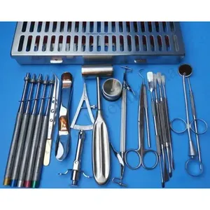 Ensemble d'instruments dentaires en acier inoxydable de qualité chirurgicale pour implantation manuelle - Product Image 3