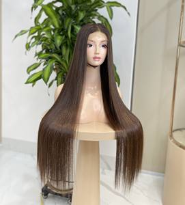 Pelucas rectas de hueso muy sedoso para mujeres negras de 100% cabello humano vietnamita precio al por mayor - Product Image 1