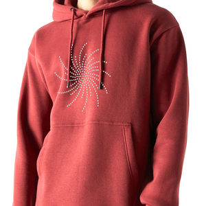 Sudadera con Capucha de Invierno para Hombre, Personalizada, de Felpa Francesa Gruesa, Corte Regular, Informal, de Felpa Pesada, con Pedrería, 100% Algodón, con Bolsillo, Lisa - Product Image 3