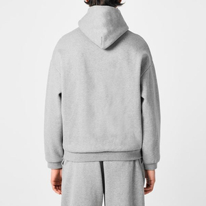 เสื้อสเวตเตอร์มีฮู้ดสำหรับผู้ชายเสื้อฮู้ดปักลายแบบกำหนดเองโลโก้ผ้าฝ้ายวินเทจแบบกำหนดเอง - Product Image 3